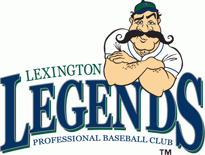 Lexington Legends 2001-2012 Primary Logo decal supplier